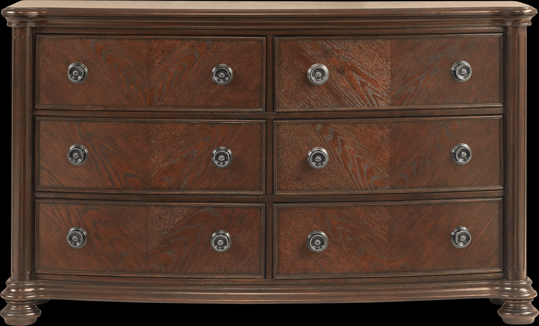 Anastasia Brown 7 Pc King Panel Bedroom - Thumbnail - Image 4