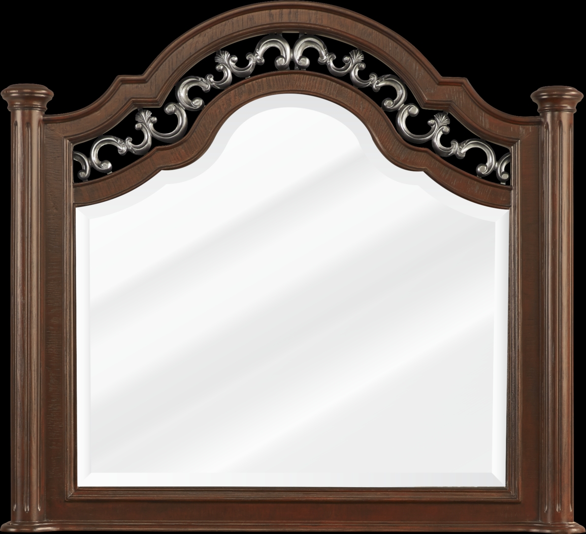 Anastasia Brown 7 Pc King Panel Bedroom - Thumbnail - Image 7