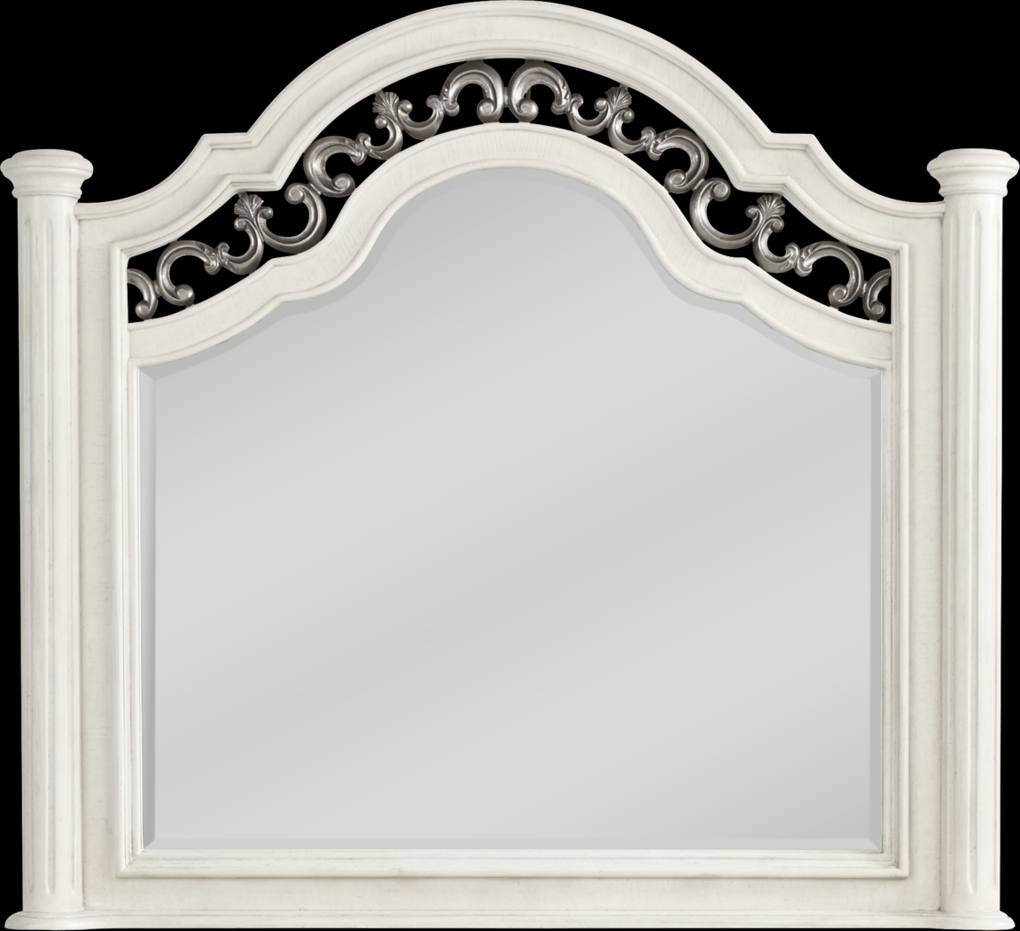 Anastasia White Mirror - Thumbnail - Image 1
