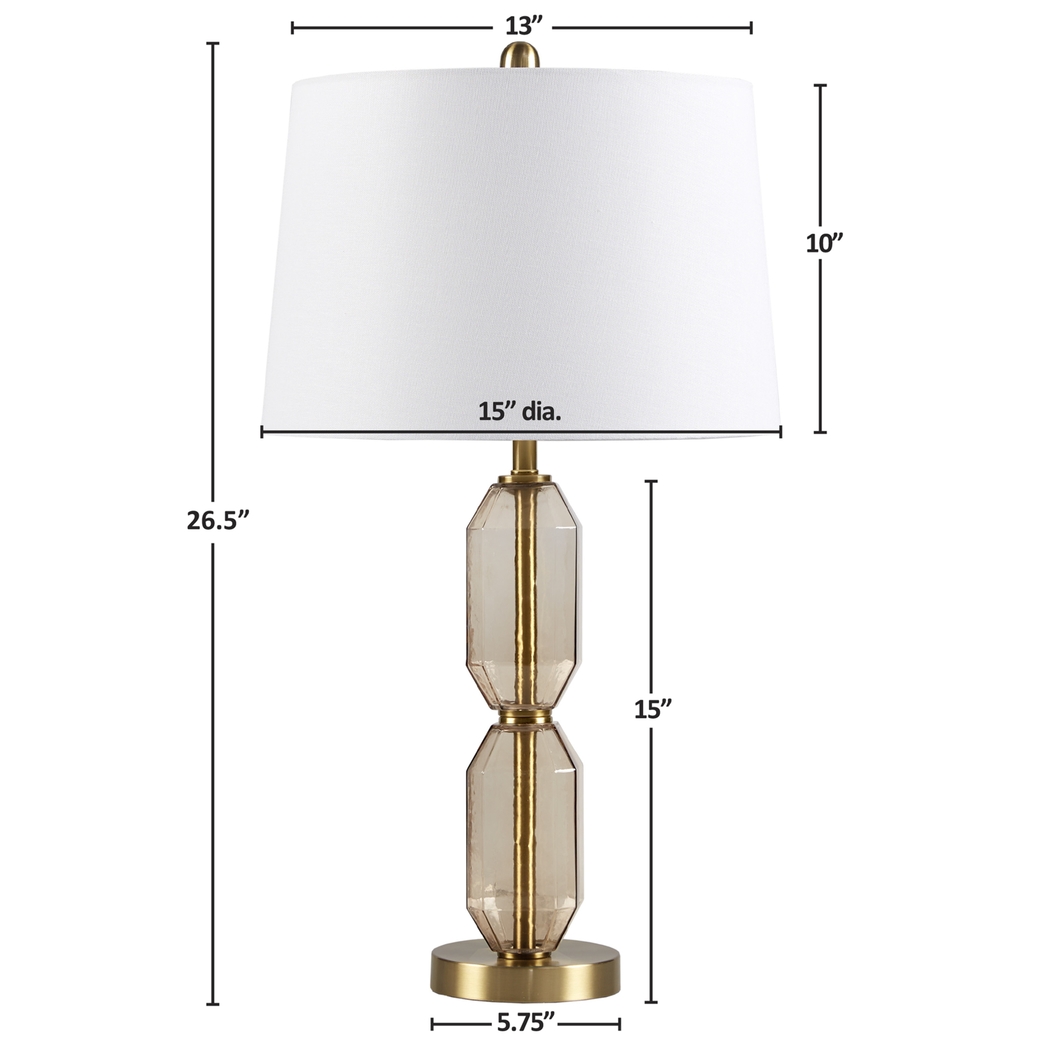 Anatole Alley Brown Lamp - Thumbnail - Image 3