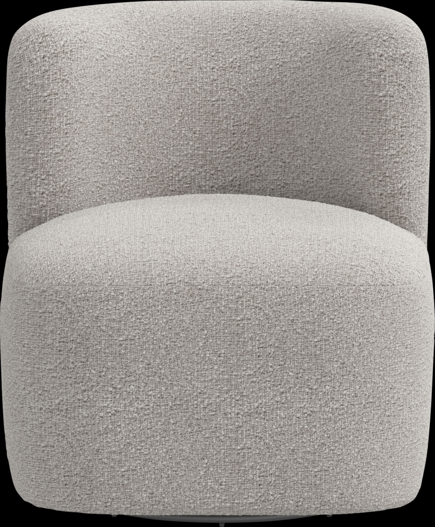 Anaua Gray Swivel Accent Chair - Thumbnail - Image 4
