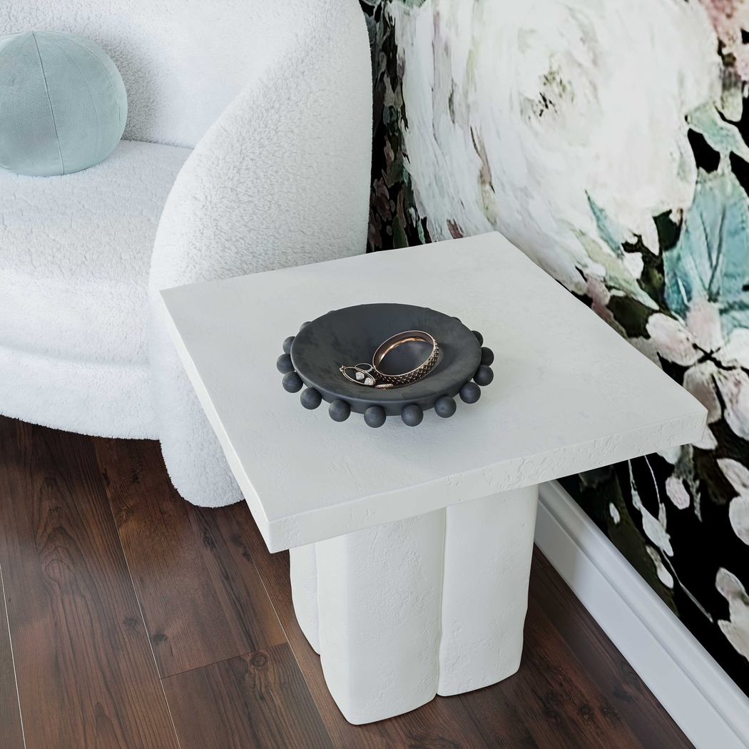 Anayla White Side Table - Thumbnail - Image 5