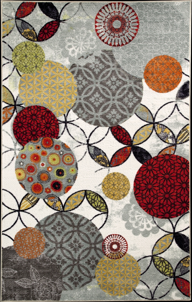 Anayra Off-White 7'6 x 10' Rug - Thumbnail - Image 1