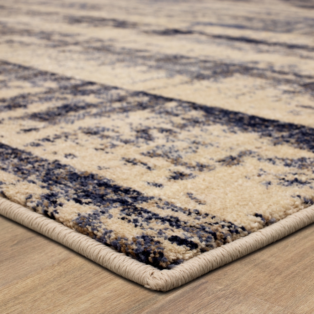 Anburn Blue 6'6 x 9'6 Rug - Thumbnail - Image 9