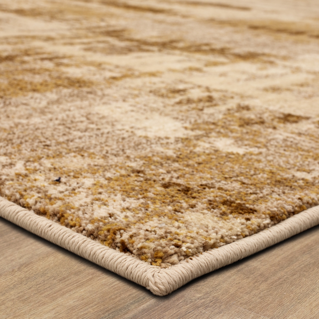 Anburn Gold 5'3 x 7'10 Rug - Thumbnail - Image 4