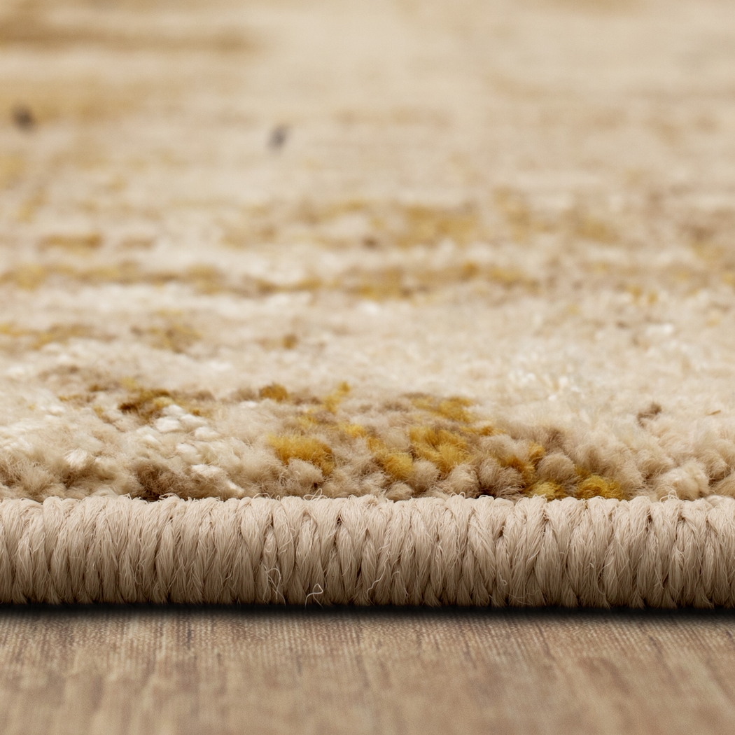 Anburn Gold 5'3 x 7'10 Rug - Thumbnail - Image 7