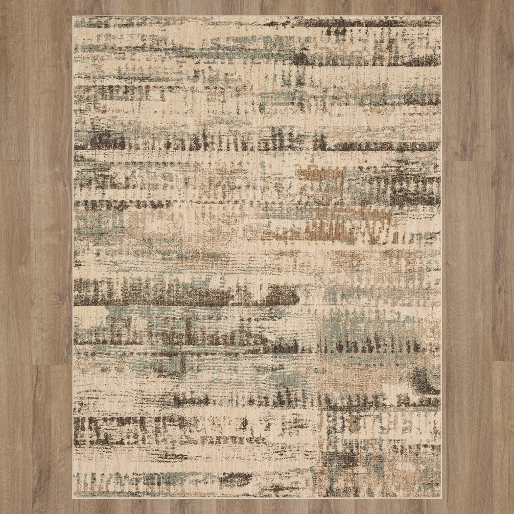 Anburn Silver 6'6 x 9'6 Rug - Thumbnail - Image 4