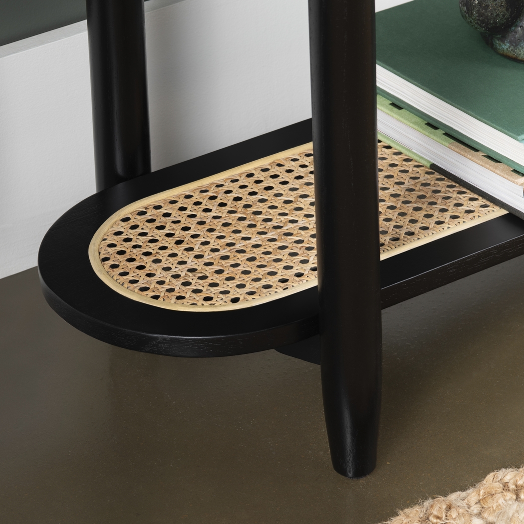 Anchura Black Sofa Table - Thumbnail - Image 4