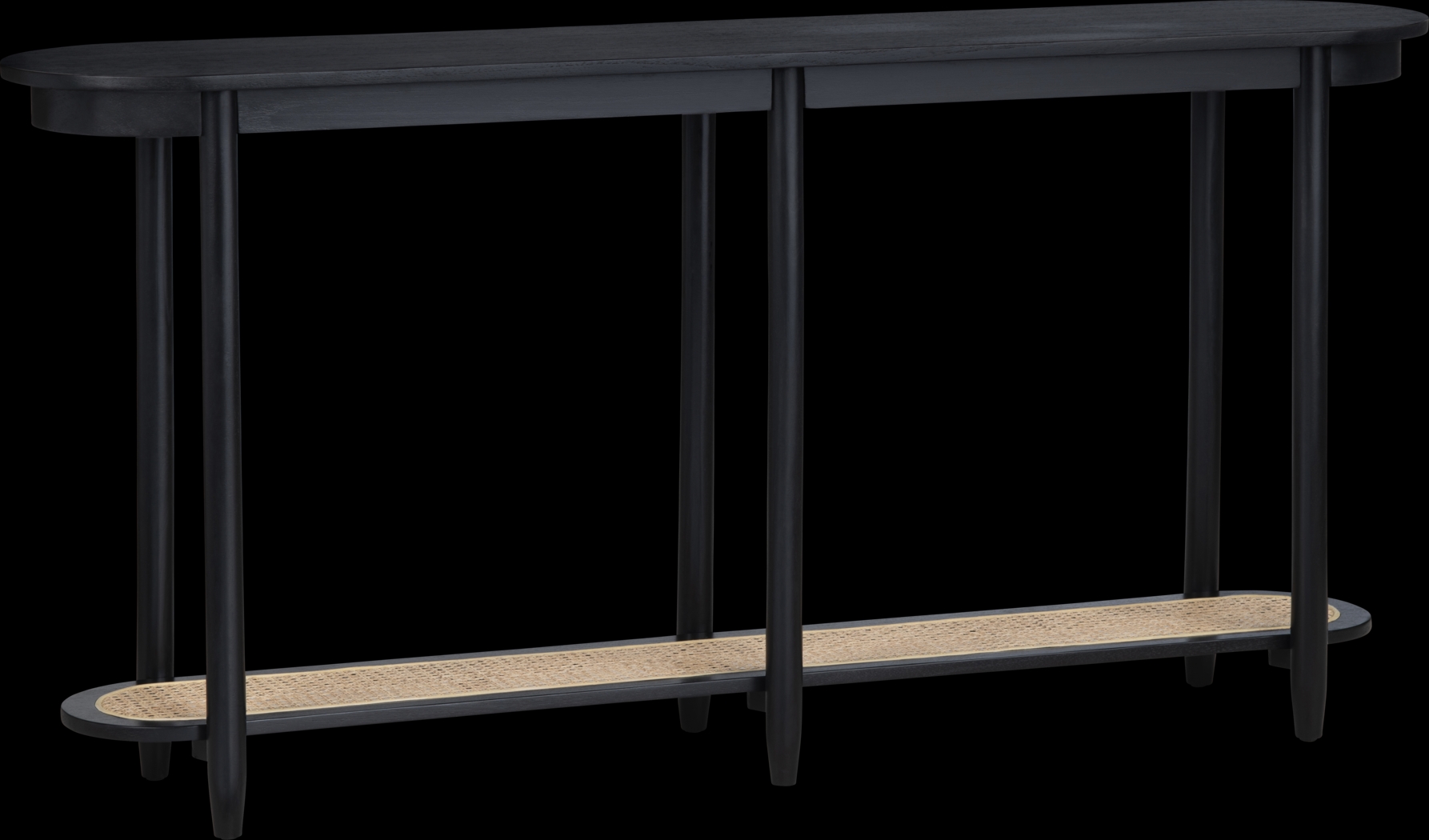 Anchura Black Sofa Table - Thumbnail - Image 1