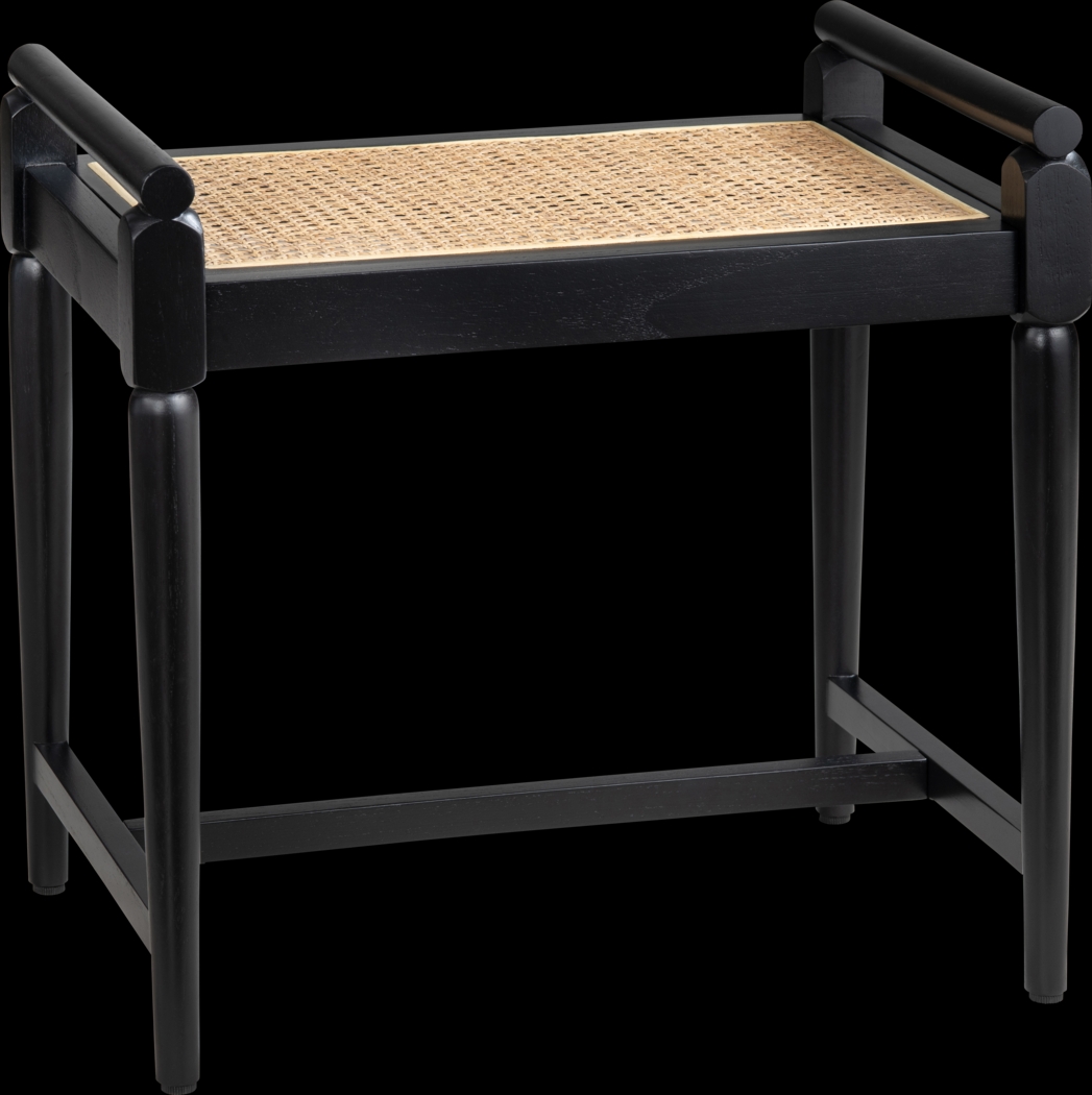 Anchura Black Stool - Thumbnail - Image 1