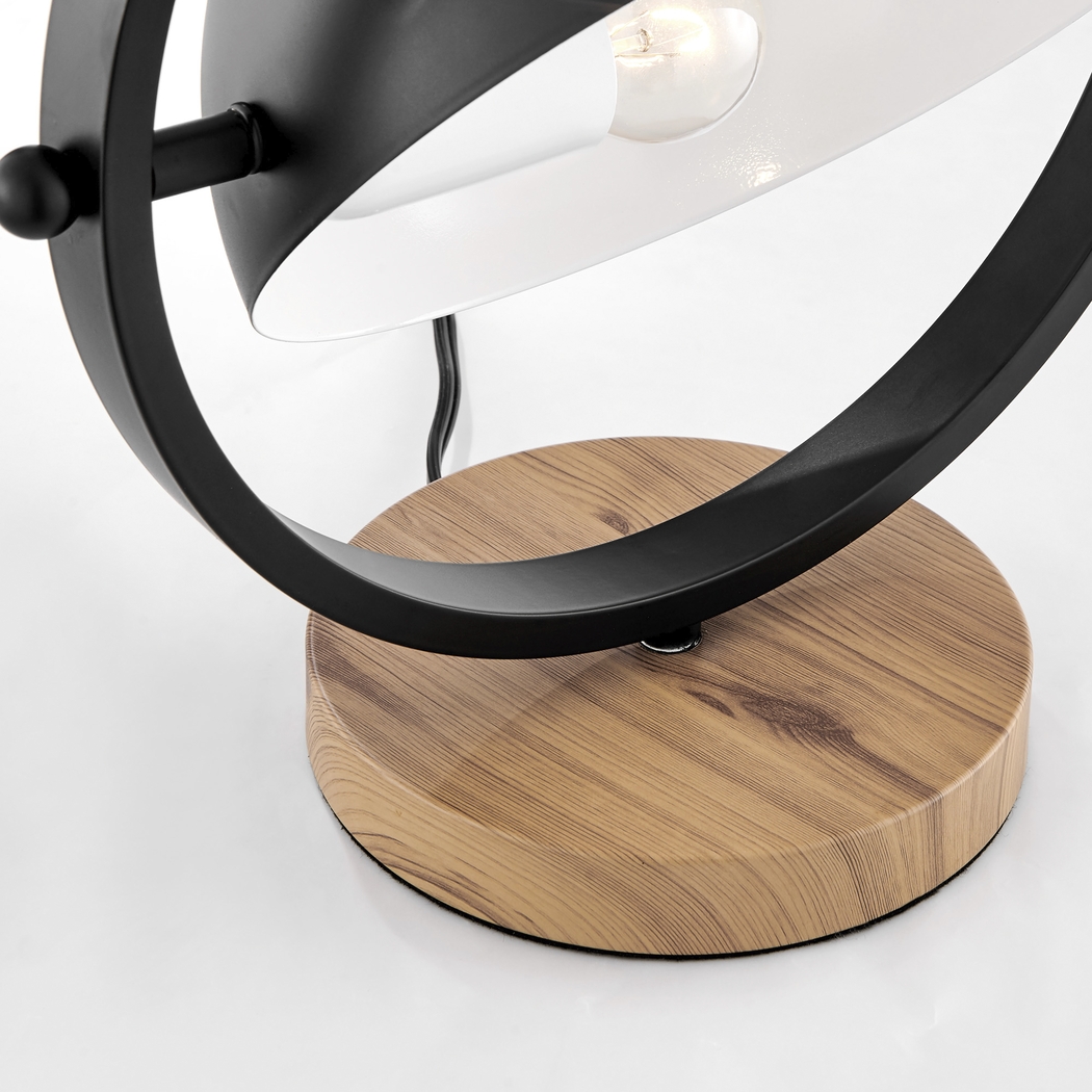 Ancroft Circle Black Lamp - Thumbnail - Image 3