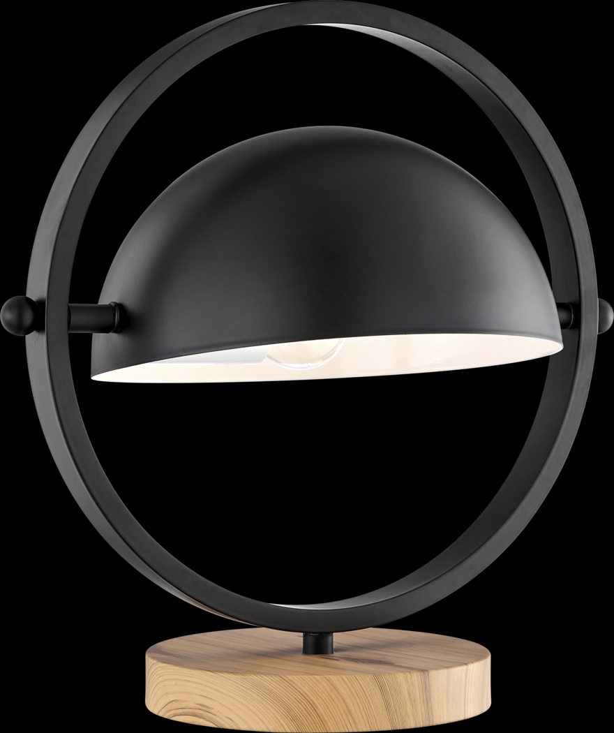Ancroft Circle Black Lamp - Thumbnail - Image 1