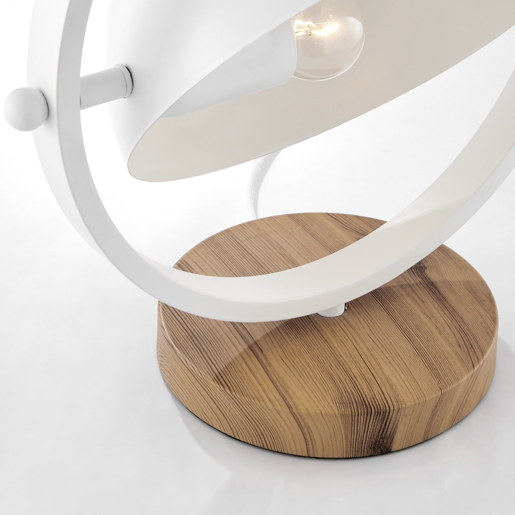 Ancroft Circle White Lamp - Thumbnail - Image 3