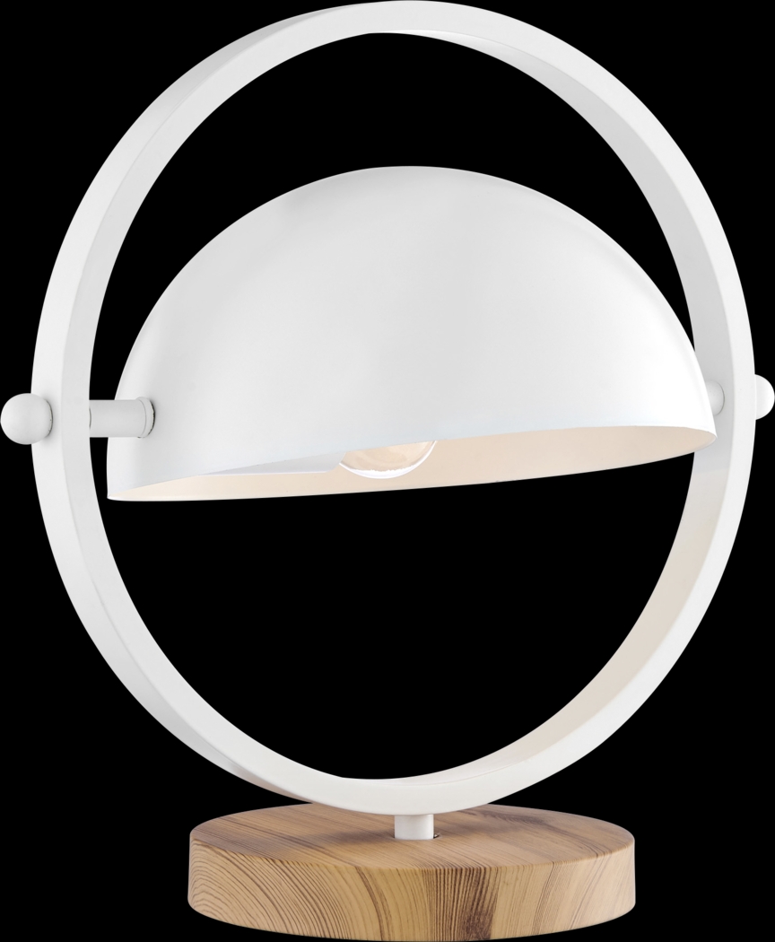 Ancroft Circle White Lamp - Thumbnail - Image 1