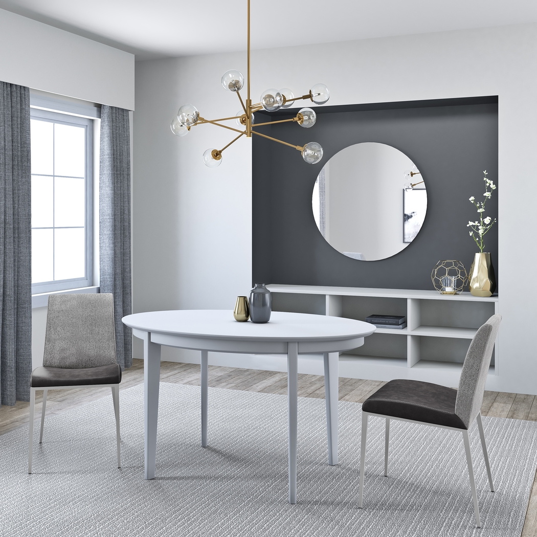 Ancrum White Dining Table - Thumbnail - Image 3