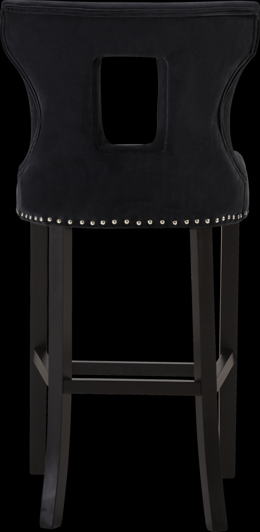 Andalasia Black Barstool - Thumbnail - Image 3