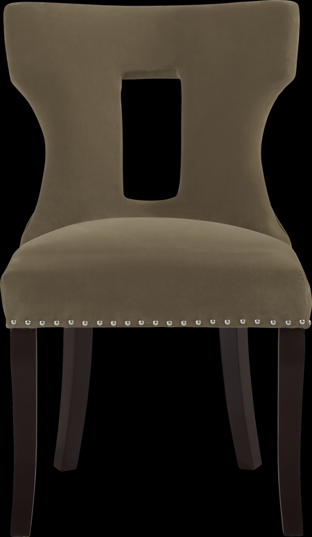 Andalasia Brown Side Chair - Thumbnail - Image 2
