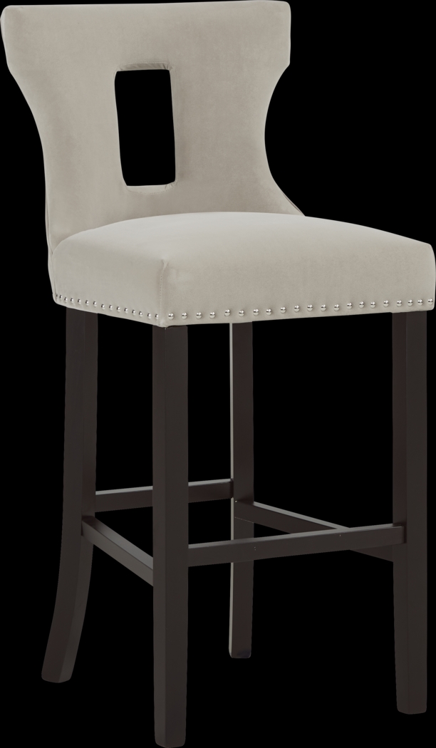 Andalasia Cream Barstool - Thumbnail - Image 1