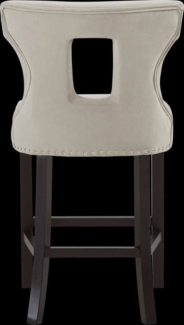 Andalasia Cream Counter Height Stool - Thumbnail - Image 3