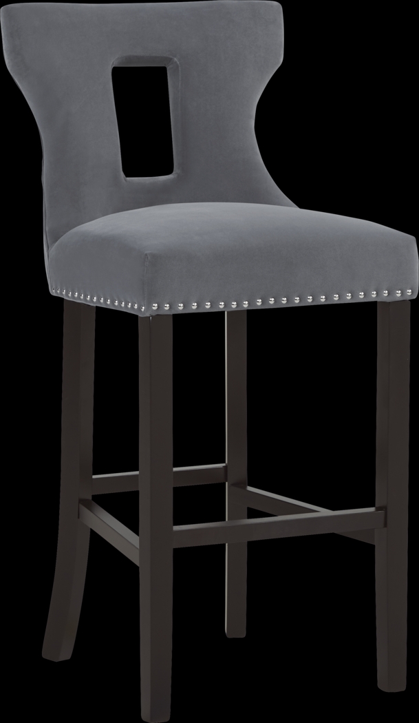 Andalasia Gray Barstool - Thumbnail - Image 1