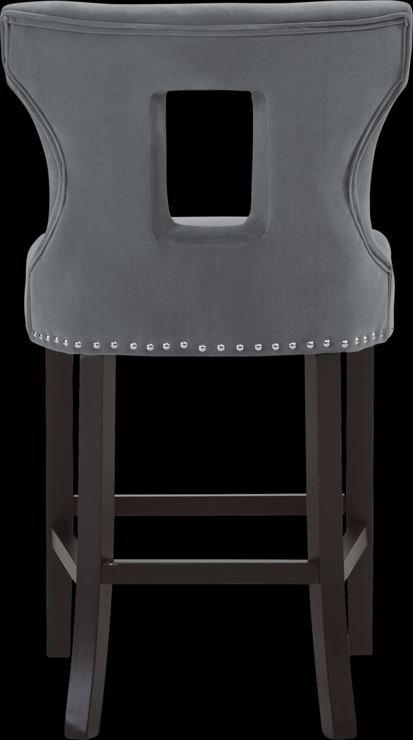 Andalasia Gray Counter Height Stool - Thumbnail - Image 3