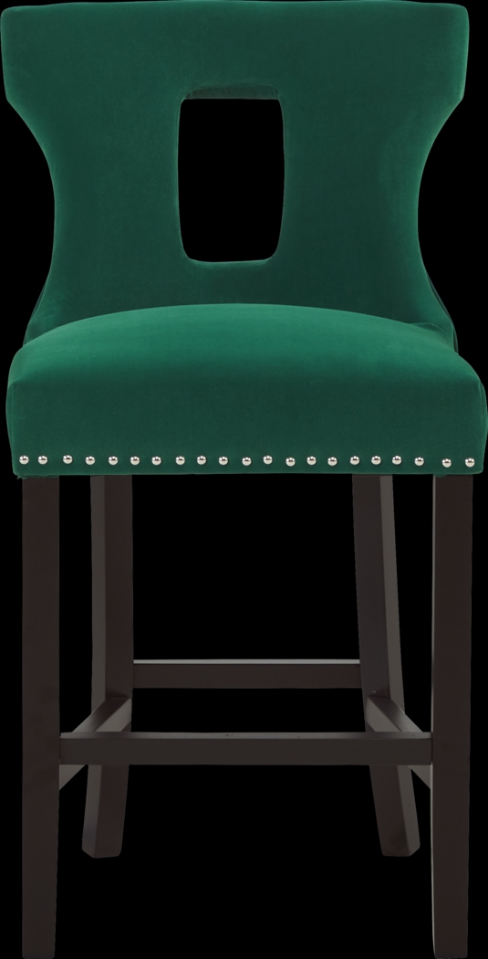 Andalasia Green Counter Height Stool - Thumbnail - Image 2