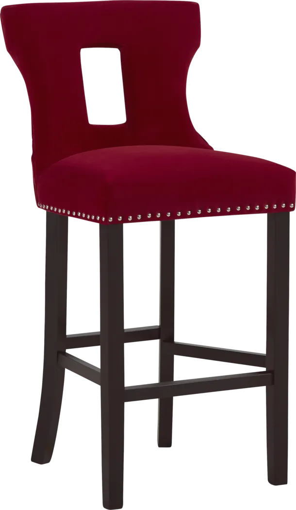 Andalasia Red Barstool - Thumbnail - Image 1