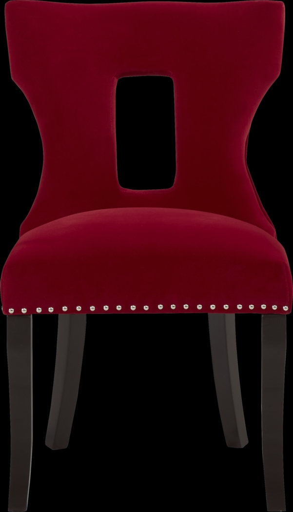 Andalasia Red Side Chair - Thumbnail - Image 2