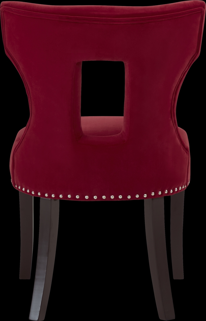 Andalasia Red Side Chair - Thumbnail - Image 3