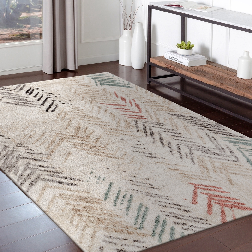 Andelios Beige 5'2 x 7'2 Rug - Thumbnail - Image 2