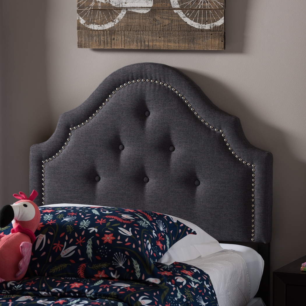 Andicei Dark Gray Twin Headboard - Thumbnail - Image 2