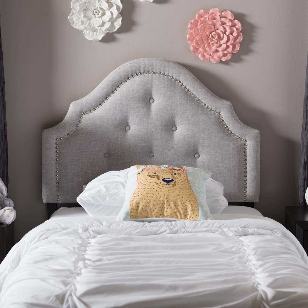Andicei Gray Twin Headboard - Thumbnail - Image 2