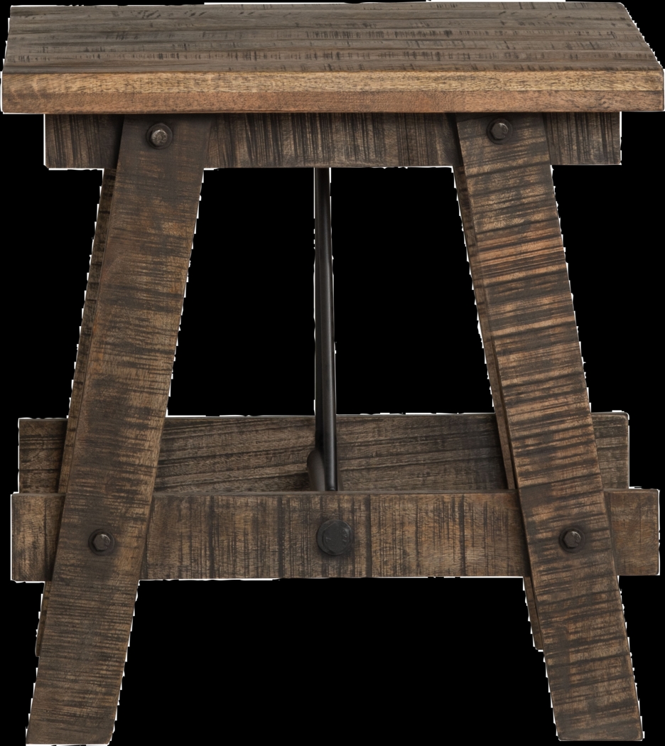 Andissa Dark Brown End Table - Thumbnail - Image 2