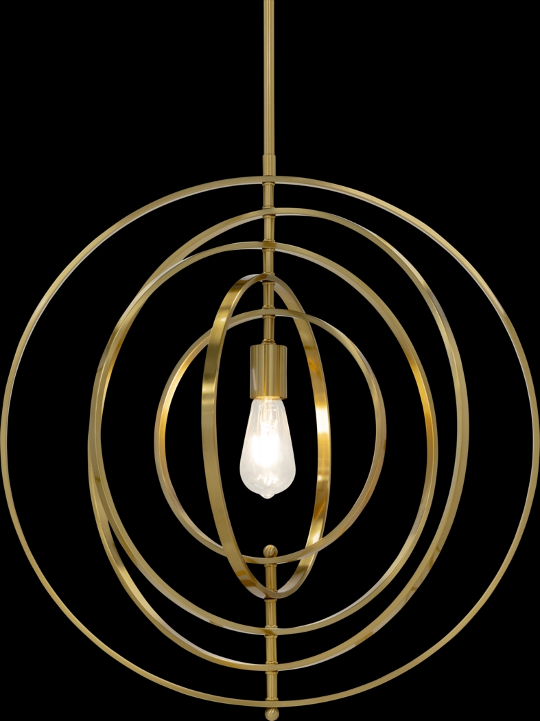 Andrews Place Gold Chandelier - Thumbnail - Image 2