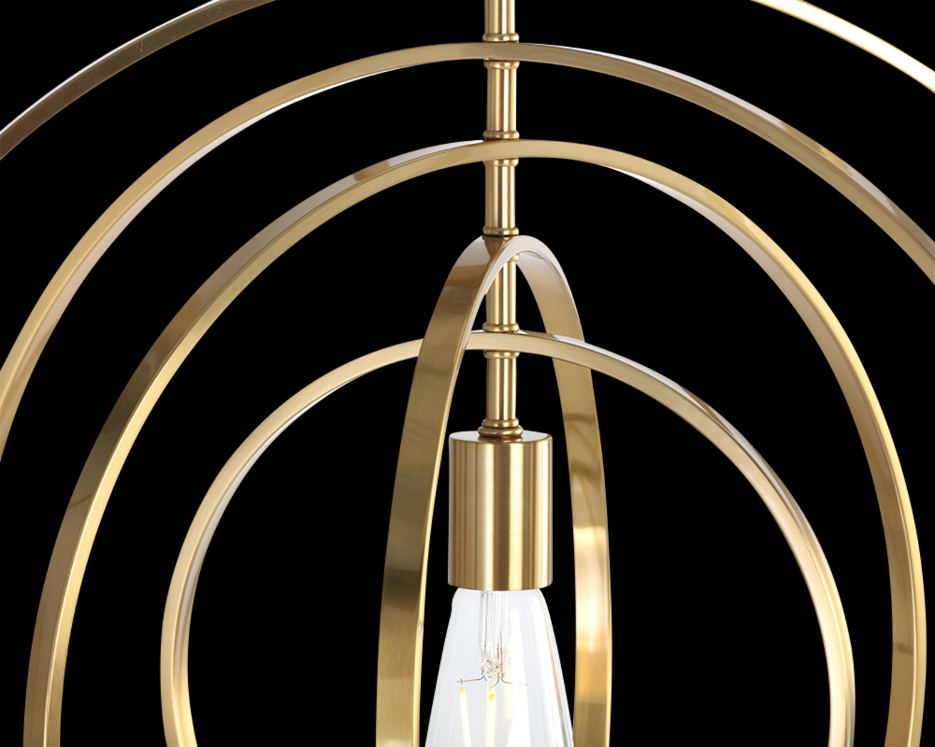 Andrews Place Gold Chandelier - Thumbnail - Image 4