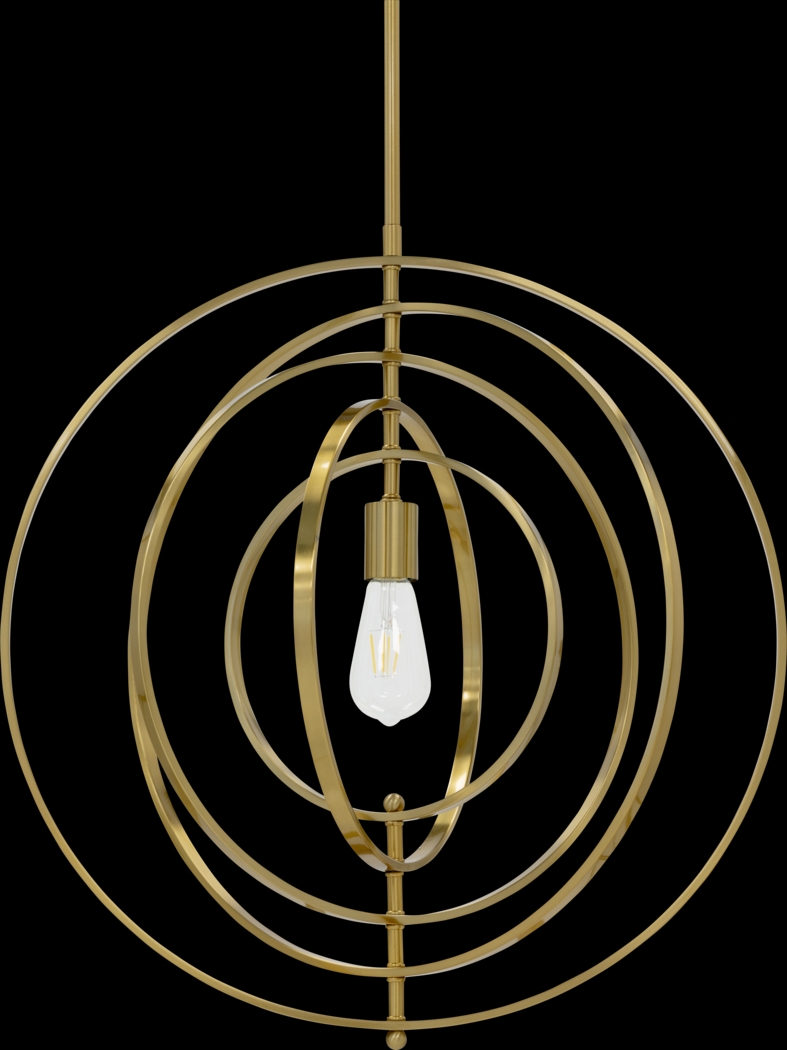 Andrews Place Gold Chandelier - Thumbnail - Image 1