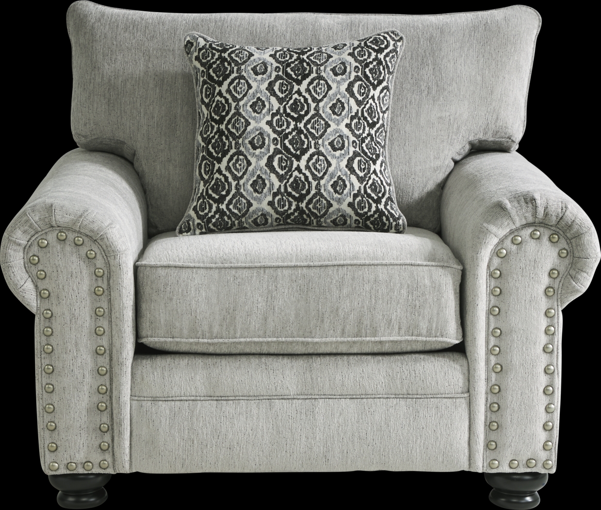 Andrina Avenue Gray Chair - Thumbnail - Image 3