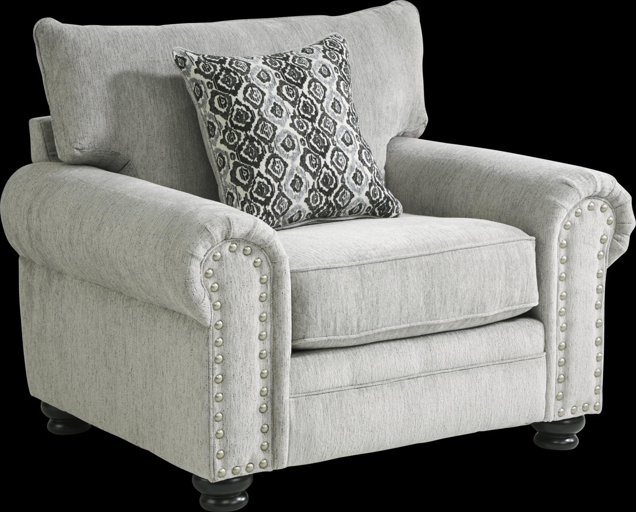 Andrina Avenue Gray Chair - Thumbnail - Image 1