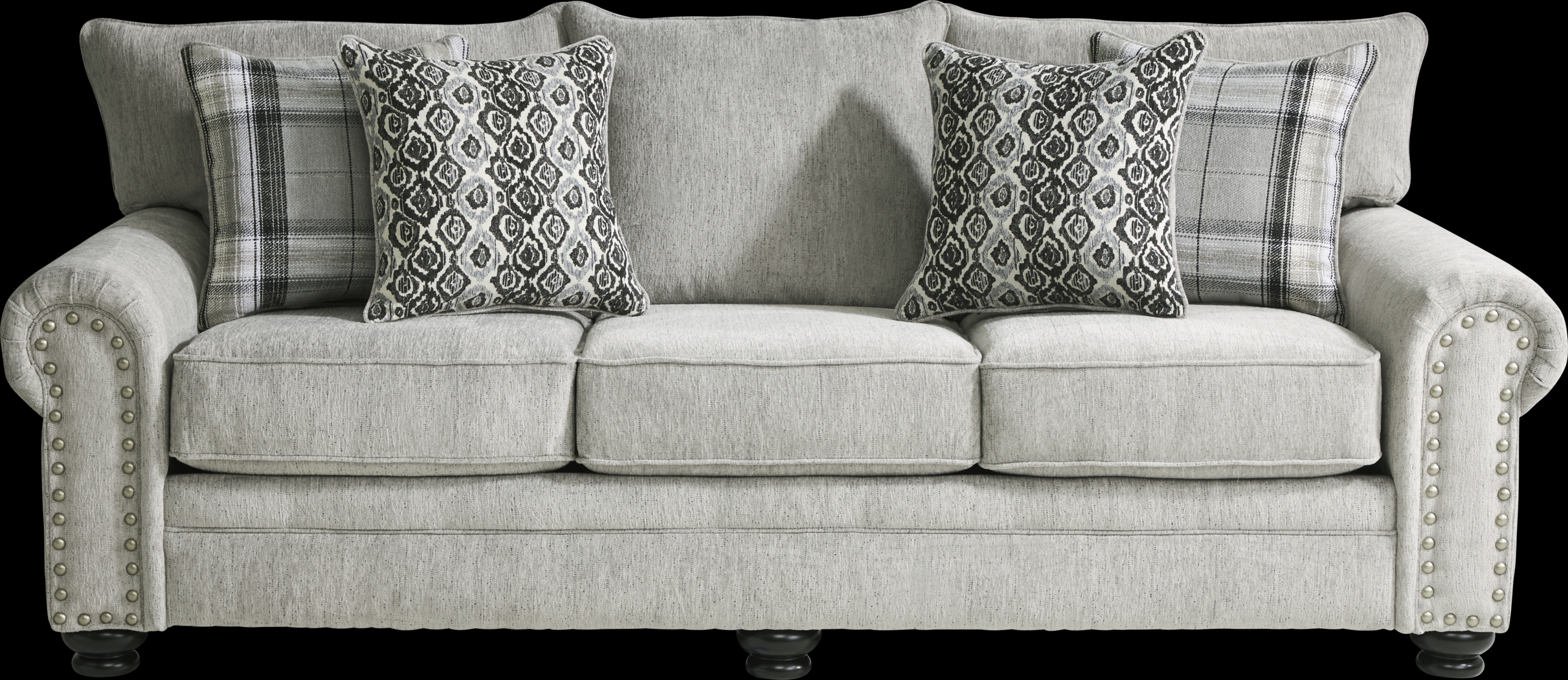 Andrina Avenue Gray Sofa - Thumbnail - Image 1