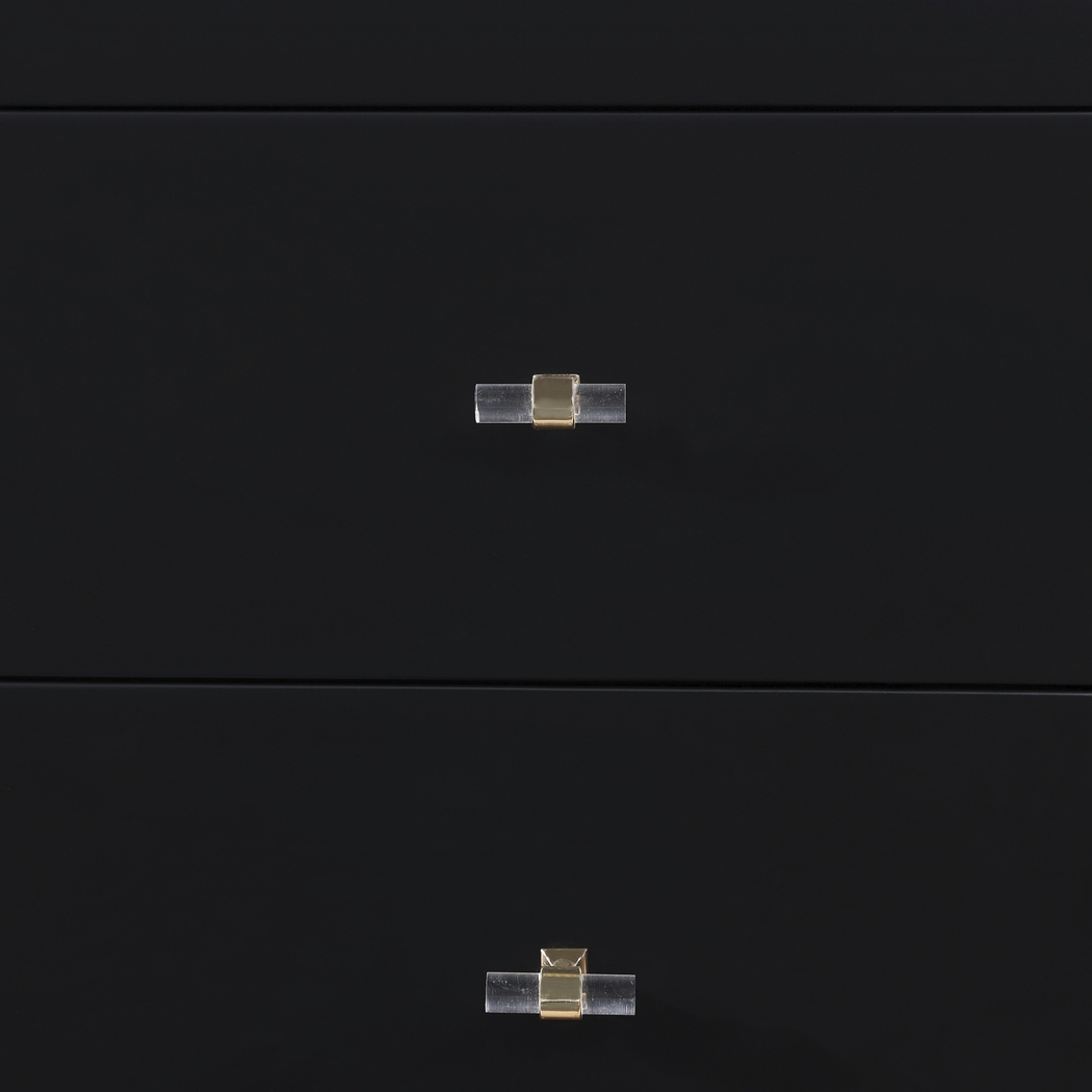 Andring Black Nightstand - Thumbnail - Image 7