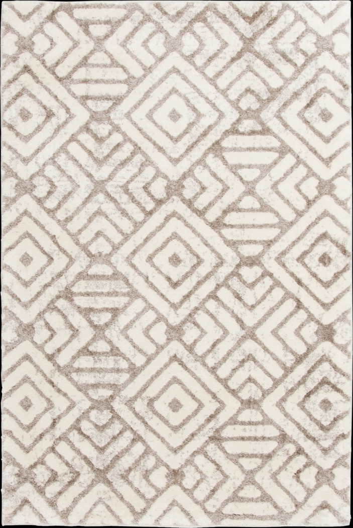 Andros Beige 5' x 7'6 Rug - Thumbnail - Image 1
