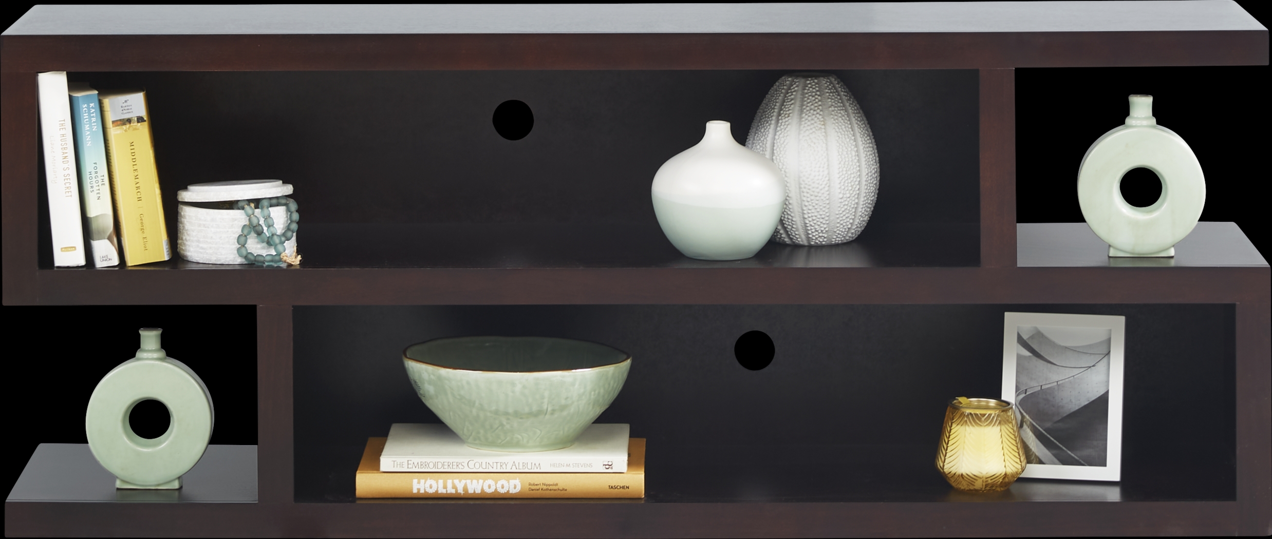 Ballinger Beige 4 Pc Sectional Living Room Plus 65 in. TV - Thumbnail - Image 4