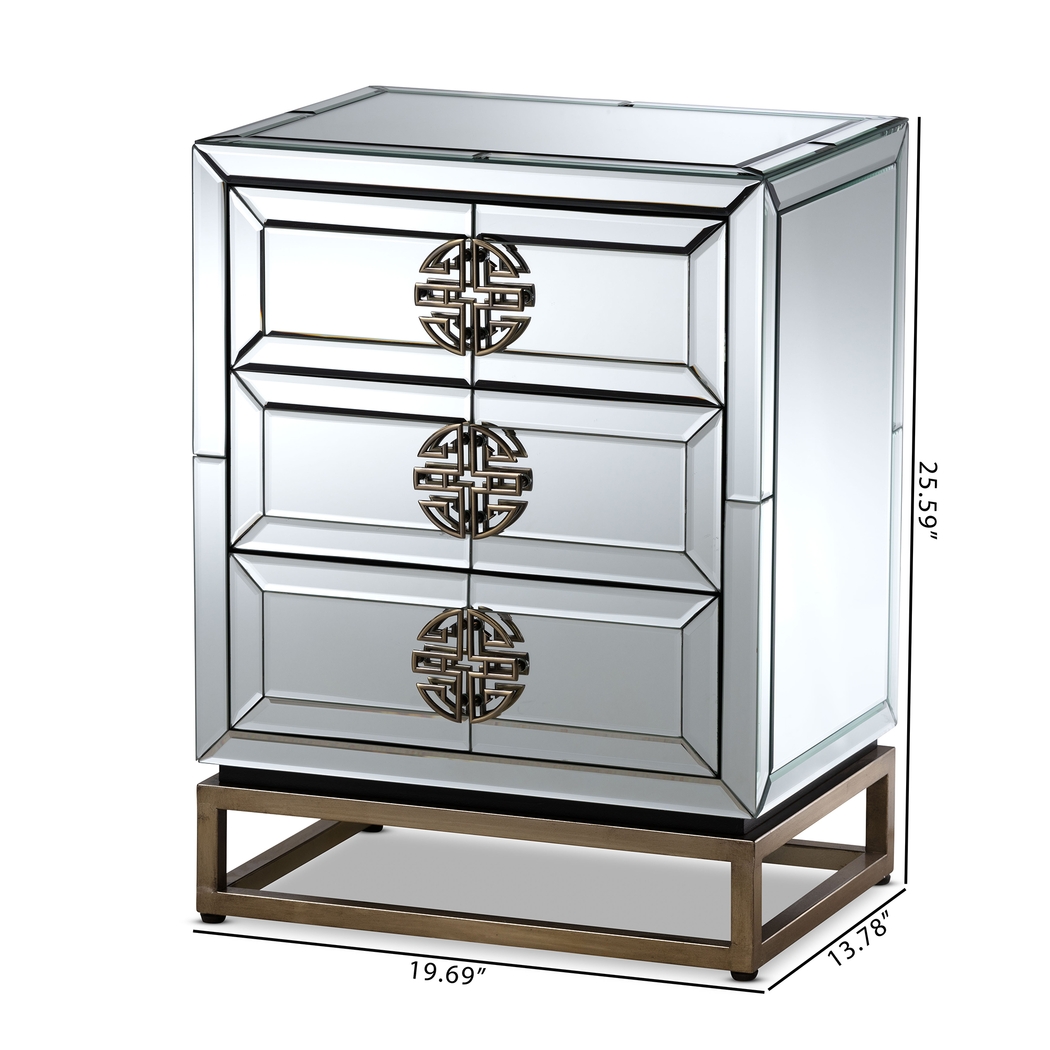 Anduin Silver Nightstand - Thumbnail - Image 8