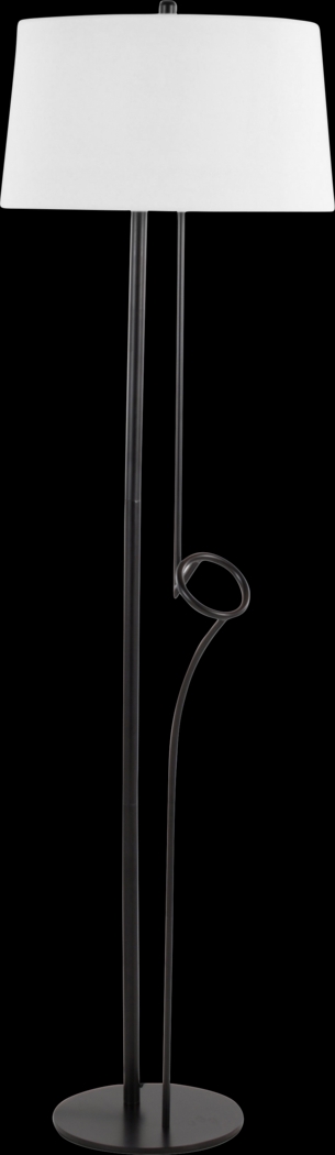 Andusia Black Floor Lamp - Thumbnail - Image 1