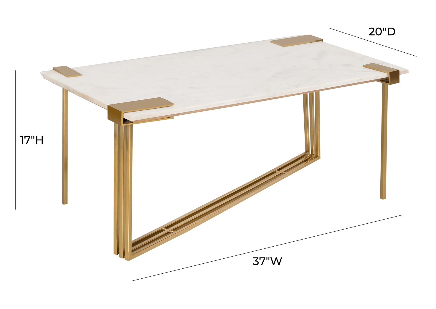 Anebar White Cocktail Table - Thumbnail - Image 7