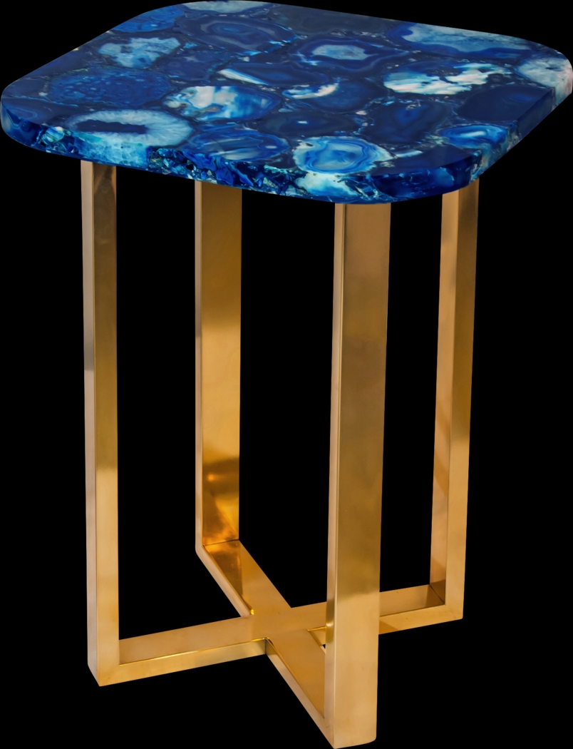 Anebo Blue Accent Table - Thumbnail - Image 1