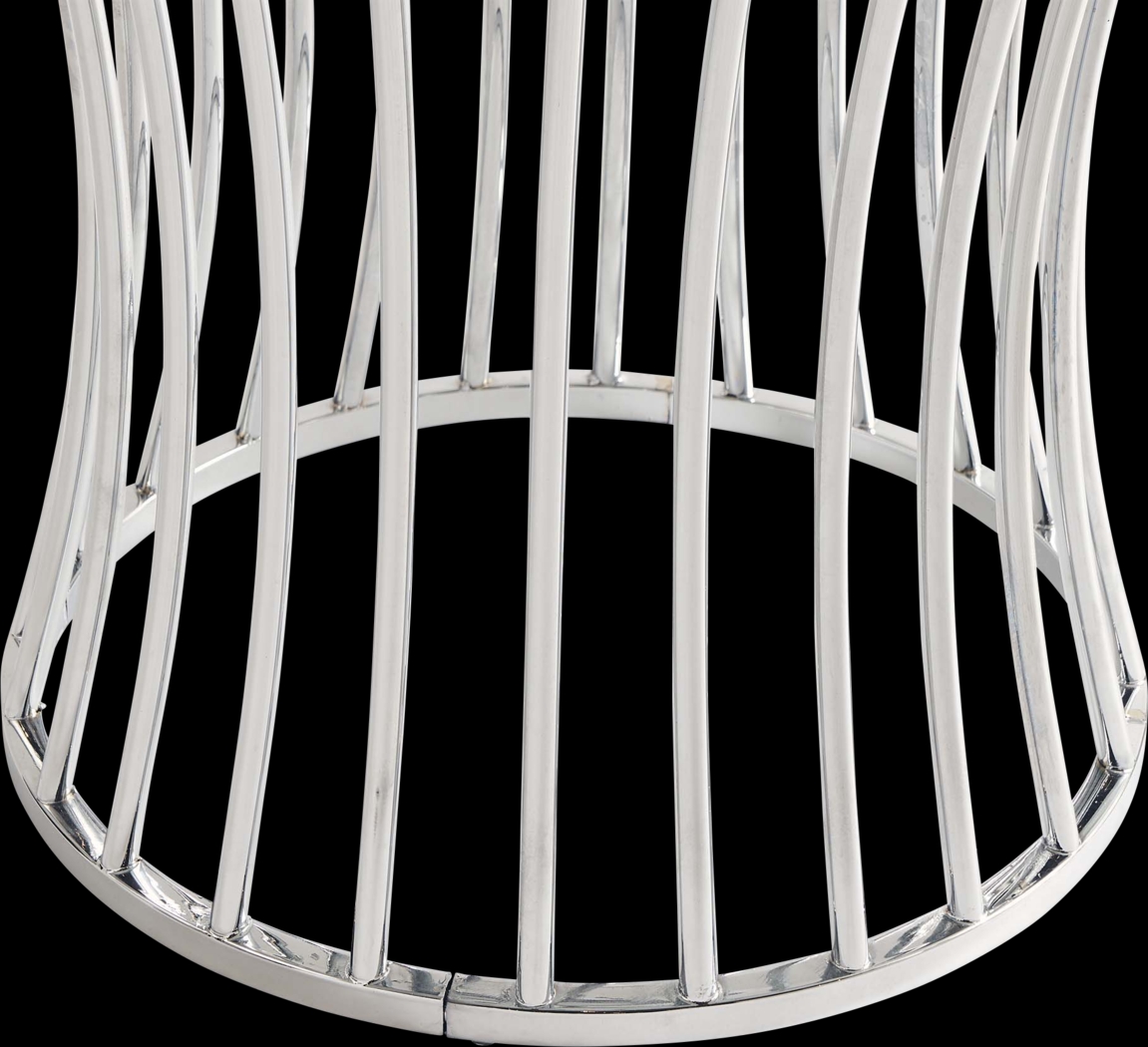 Anebos Chrome End Table - Thumbnail - Image 4