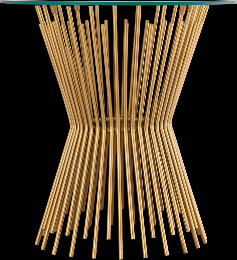 Anellan Gold End Table - Thumbnail - Image 2