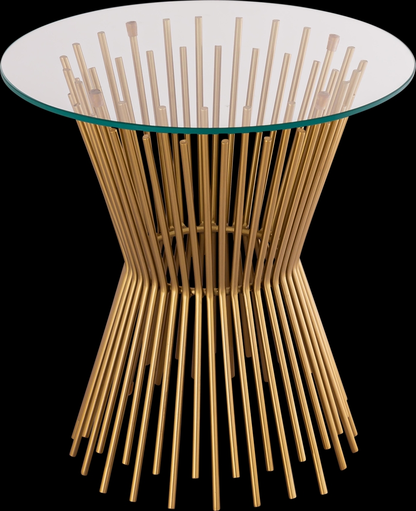 Anellan Gold End Table - Thumbnail - Image 3