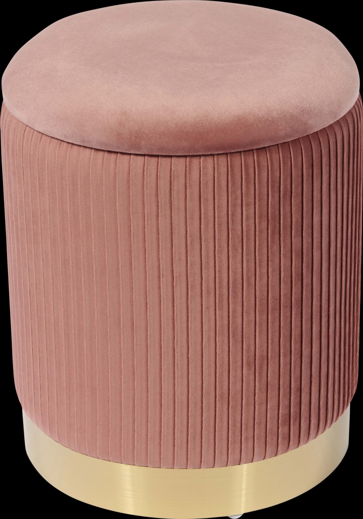 Anellar Pink Blush Storage Ottoman - Thumbnail - Image 3